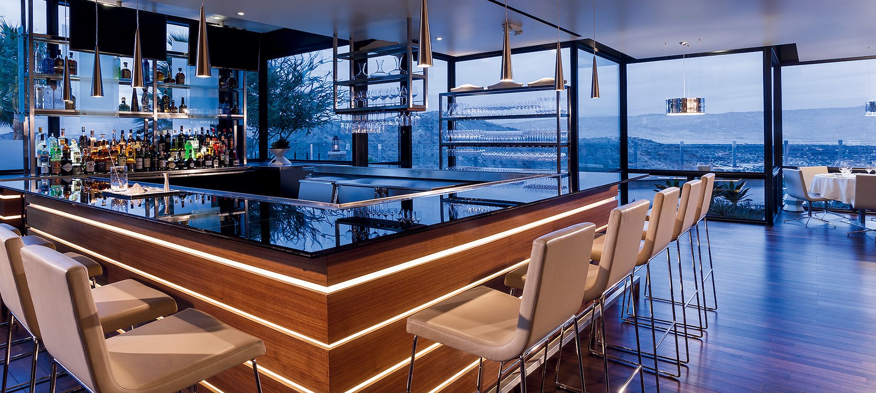 Edge Steakhouse Interior Bar
